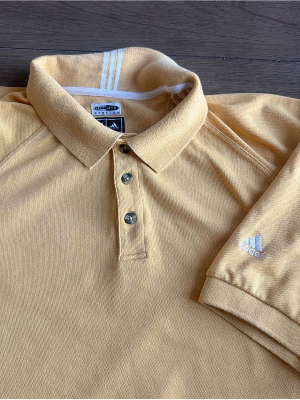 Adidas Men’s Yellow Polo Shirt
Used
Size XL